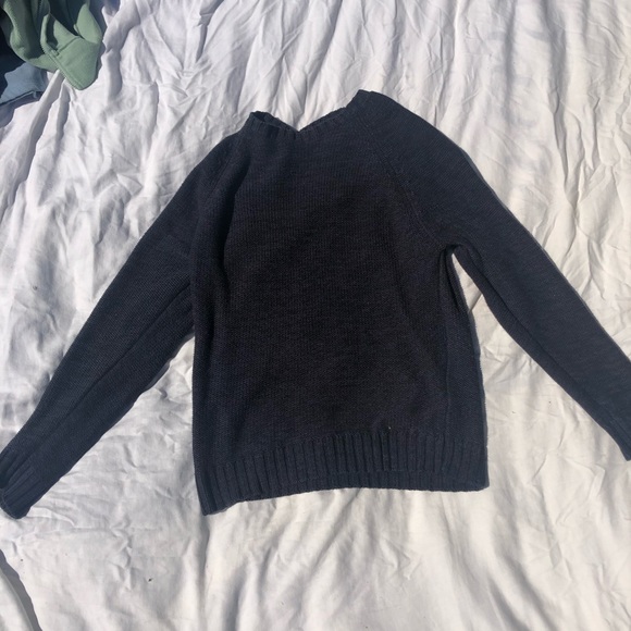 grandpa style wool sweater - Picture 4 of 4